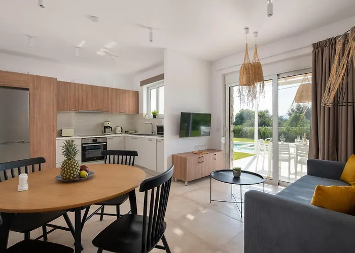 Villa Ossiano Pool Villas,heating Pool, 2 Min Drive To & 10 Min To Lindos Charaki