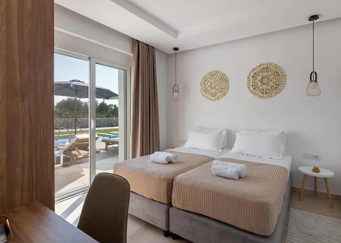 Ossiano Pool Villas,heating Pool, 2 Min Drive To & 10 Min To Lindos *